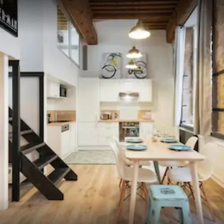 Moderne De Ville Apartment Lyon
